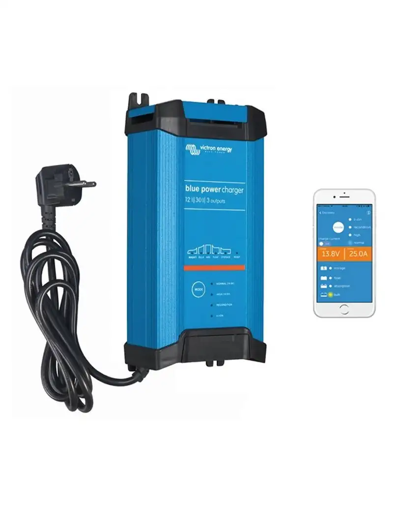 Victron Blue Smart IP22 Caricabatterie 230V 12v 15A 3 Uscite