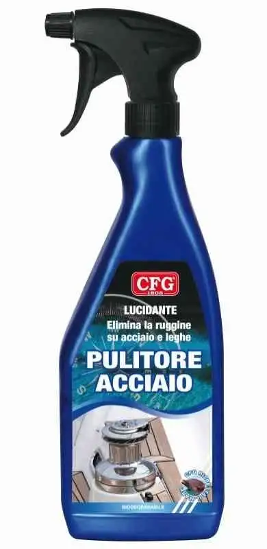 CFG Pulitore Lucidante Acciaio da 0,75Lt