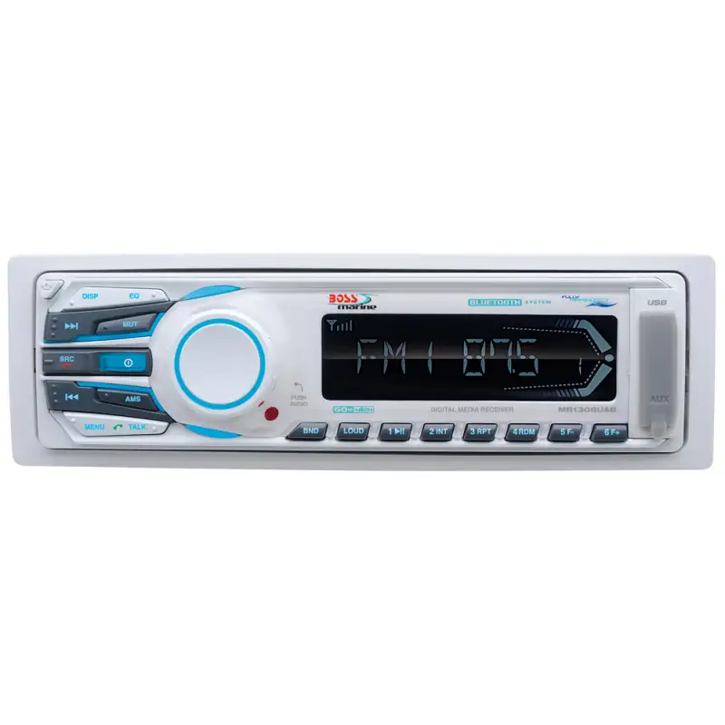 RADIO MR1308UAB USB/SD/BT - 5553414 - BOSS MARINE