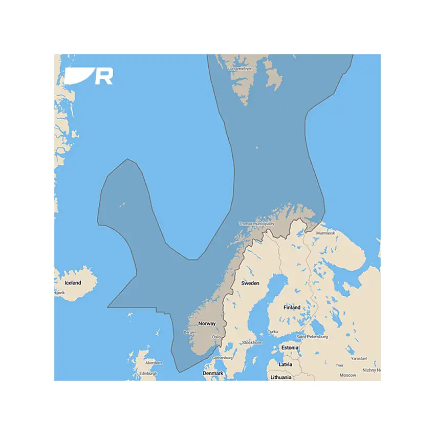 Raymarine Lighthouse Cartografia Norvegia