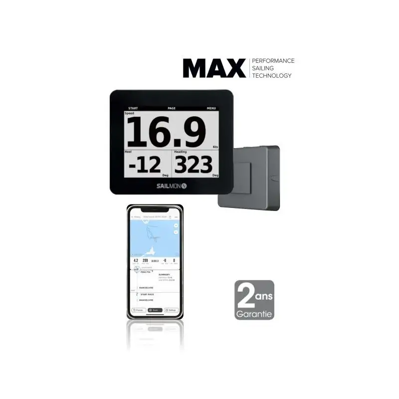 GPS SAILMON MAX - TACHIMETRO A BUSSOLA