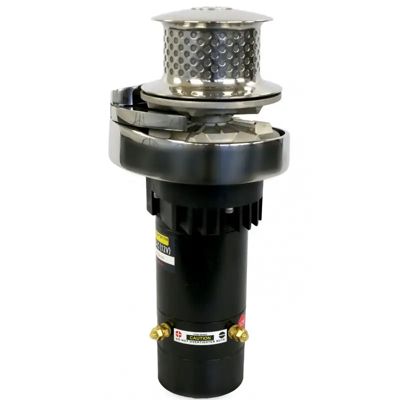 Salpa ancora verticale 1000 W con campana in inox - 8 mm DIN/ISO