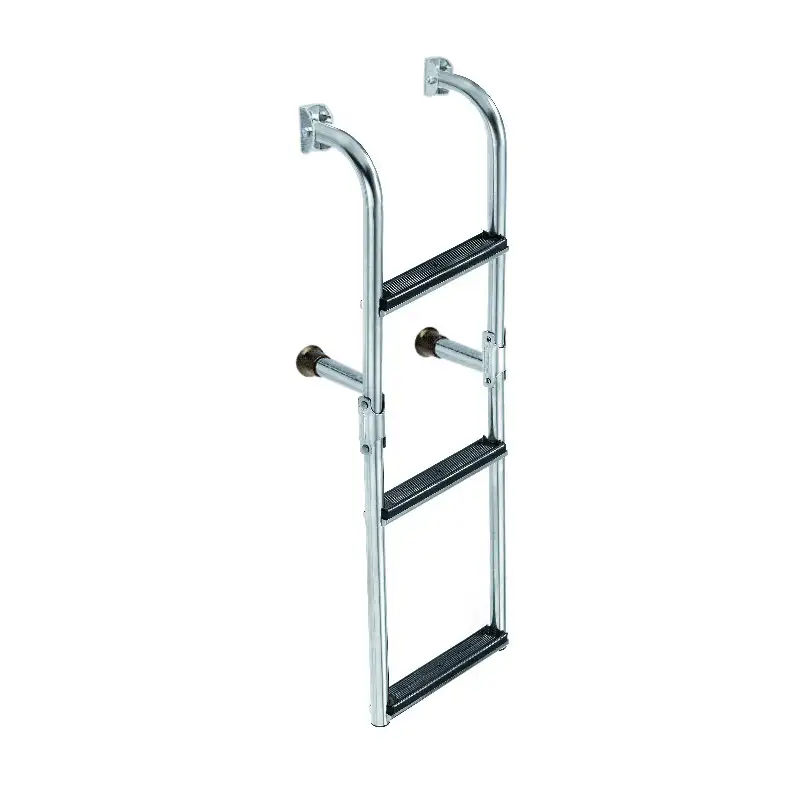 SCALETTA INOX 4 GRADINI mm.1040x270 - 3030104 - FORNITURE NAUTICHE ITALIANE