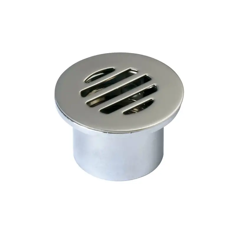 Scarico in ottone cromato ø mm 85