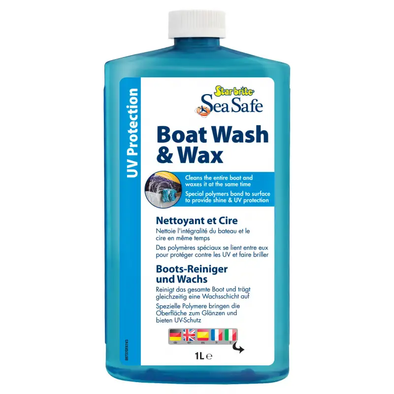 Starbrite Sea safe wash & wax 1lt