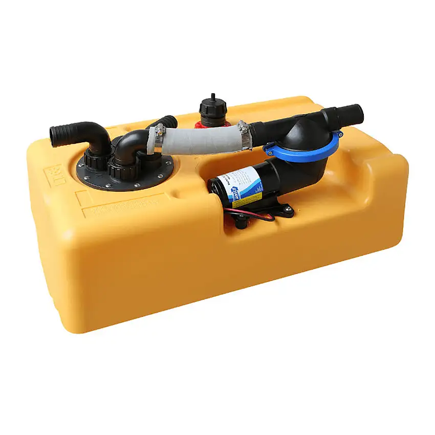 Serbatoio di stoccaggio delle acque reflue da 35L + pompa di scarico - 12V - 19 L/min
