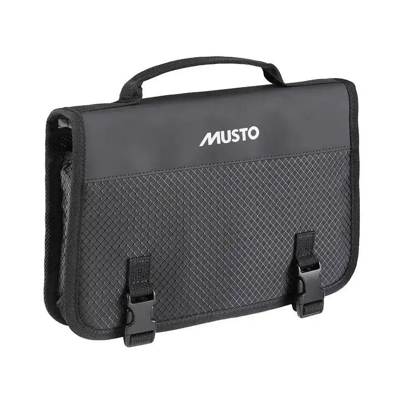borsa da toilette essenziale nera - musto