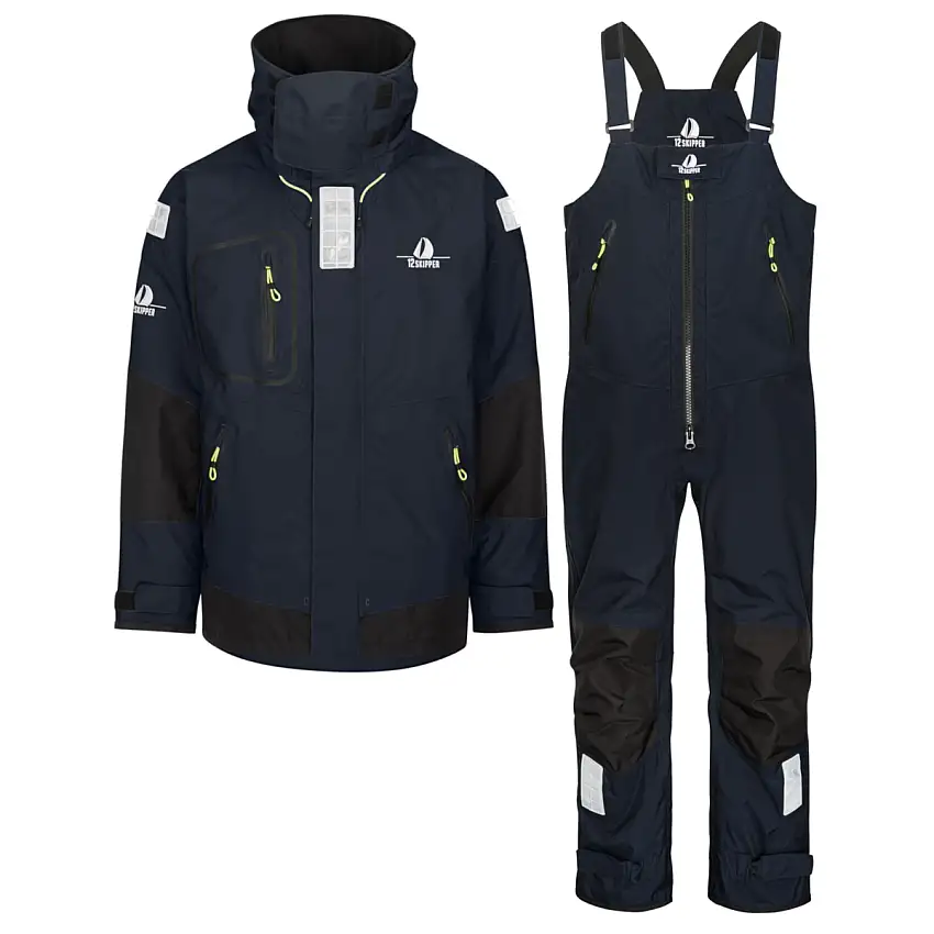 DEAL: 12skipper Magellan Offshore Set Unisex - Giacca navy XXL, Pantaloni navy XL