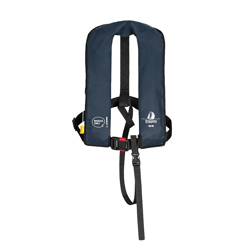 12skipper giubbotto di salvataggio 165N ISO con sgancio manuale, navy