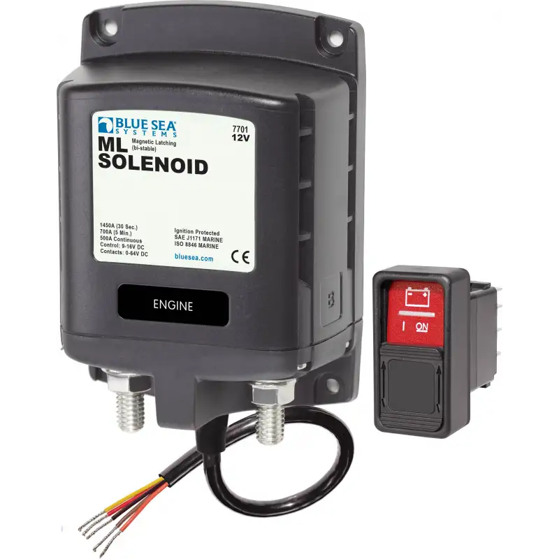 Blue Sea Solenoide bistabile serie ml 12v
