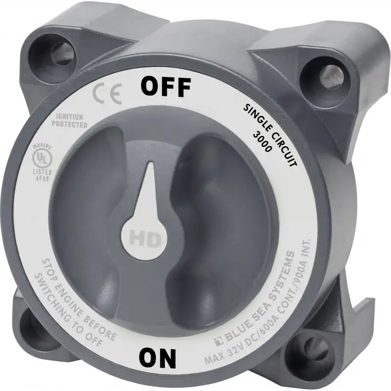 STACCA BATTERIA ON-OFF SERIE HD - 4103000 - BLUE SEA