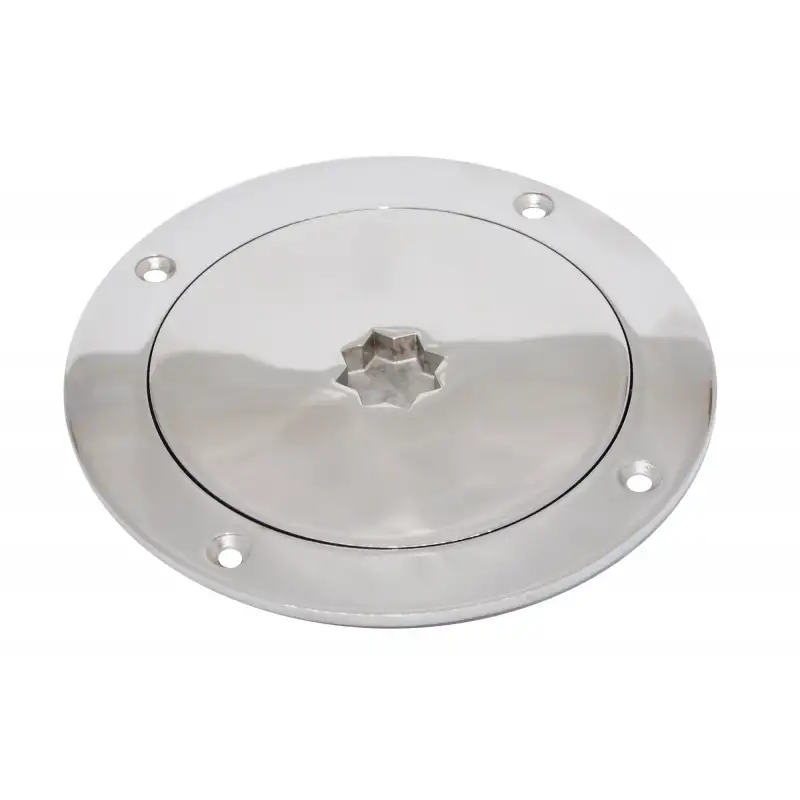 Tappo ispezione acciaio inox 316 ø mm 185
