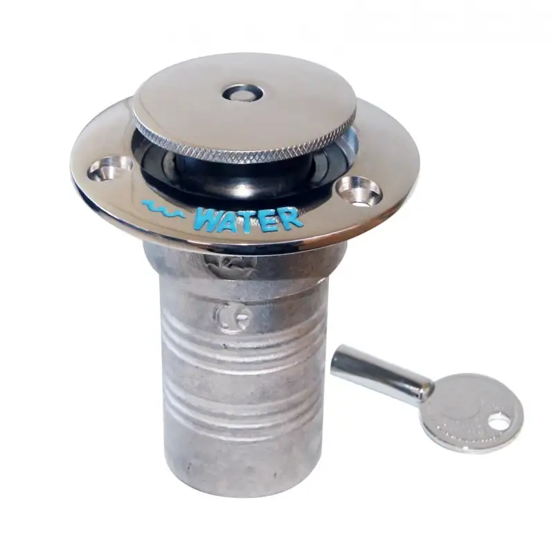 Tappo inox 316 water con chiave