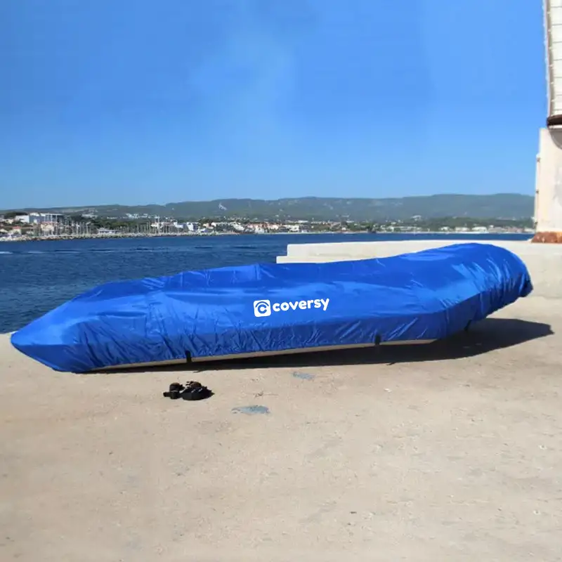 Telo di copertura e protezione per tender e gommoni Blu - COVERSY
