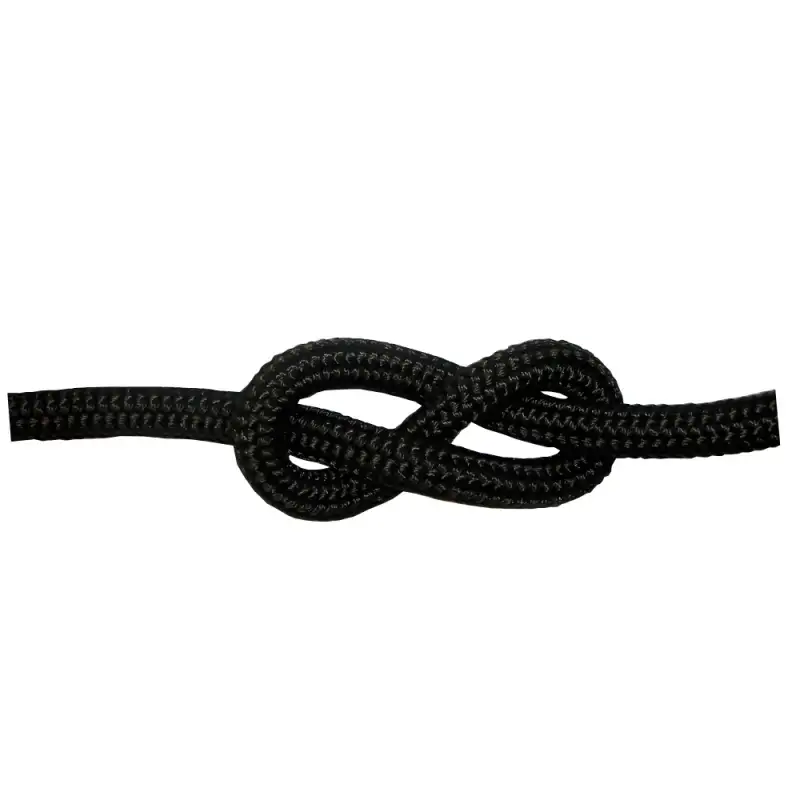 Treccia nera ø mm 6 mt 200