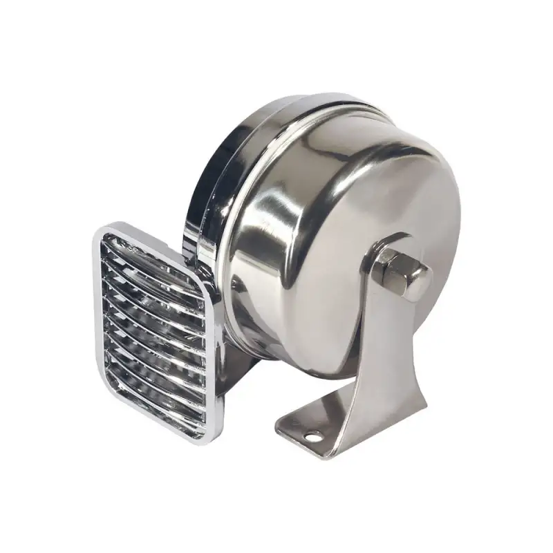 Tromba singola cromata mt1-h 12v