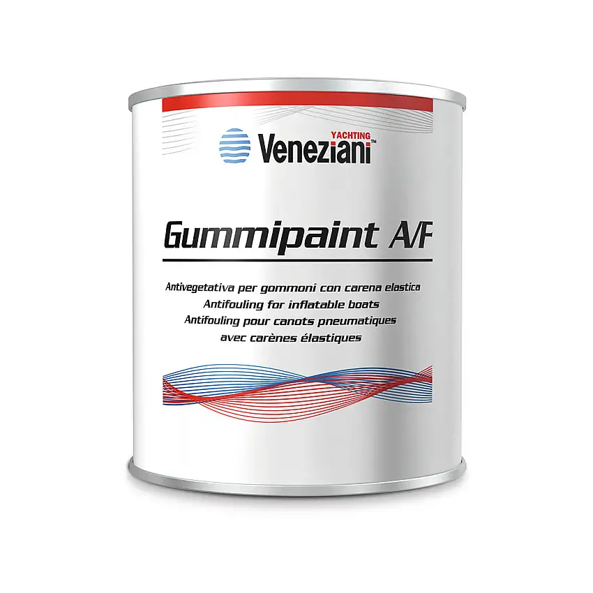Veneziani Gummipaint antivegetativa per gommoni - nero, 500ml