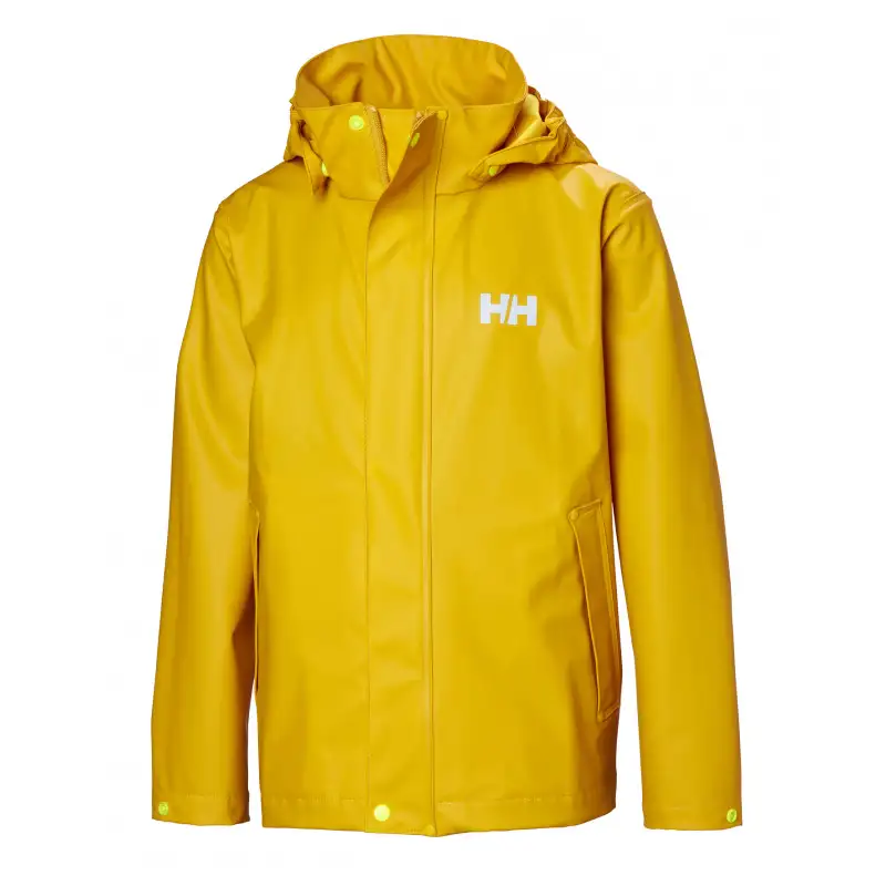 Giacca cerata per bambini MOSS Gialla - Helly Hansen