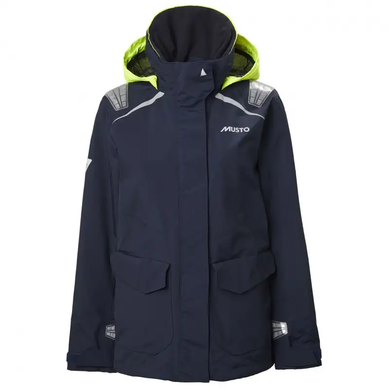 Veste de quart cotière BR1 inshore pour femme Bleu marine - MUSTO