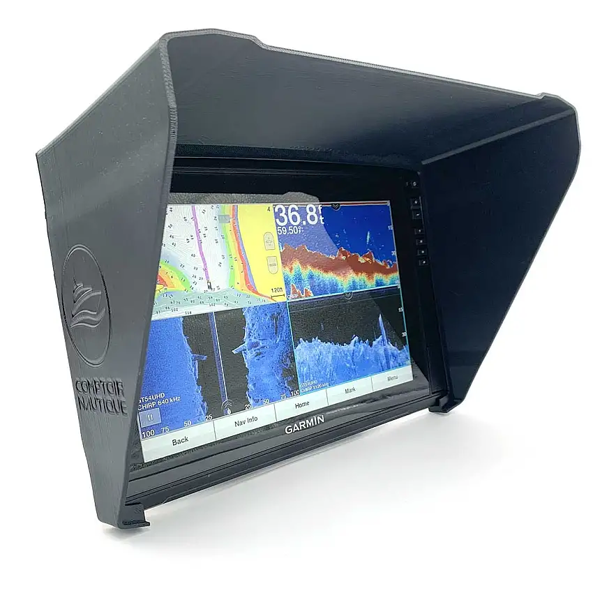 Visiera dello schermo dello scandaglio Garmin Echomap