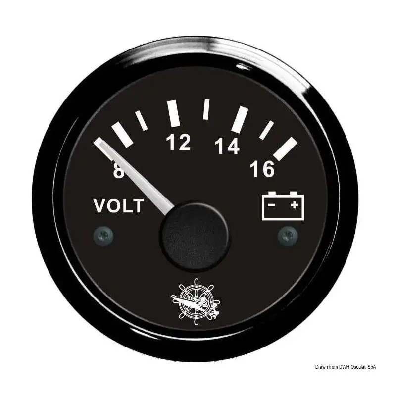 VOLMETRO 8-16 V OSCULATI
