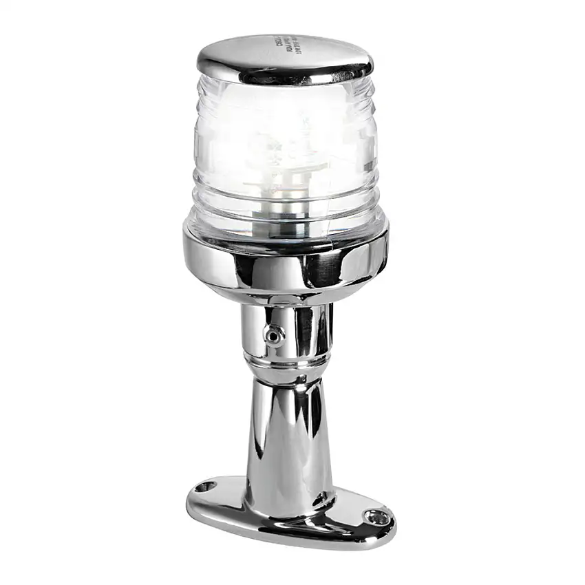 Fanale 360° Inox a LED 12/24v H165mm