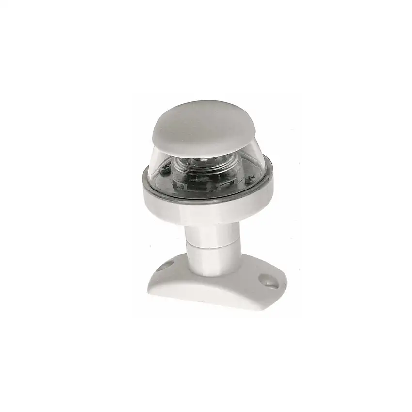 Fanale 360° LED 12/24v su Basetta H82mm