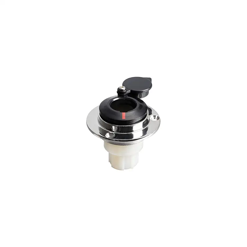 Basetta Ricambio Dritta ad Incasso Inox Asta Luce 360°
