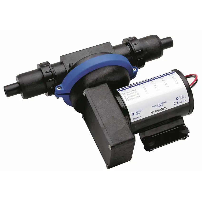 Ocean Grey Drain Pompa Acqua in Linea 22Lt/min 12v