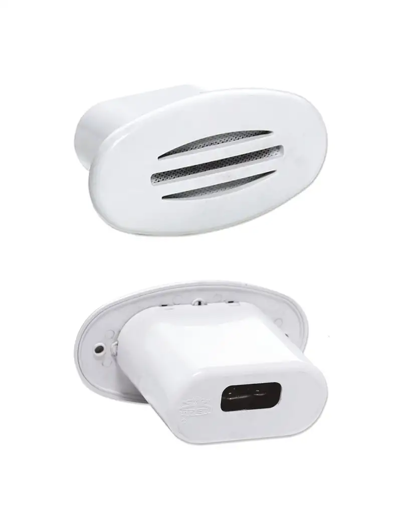 Tromba Ovale Incasso Abs Bianco 12V