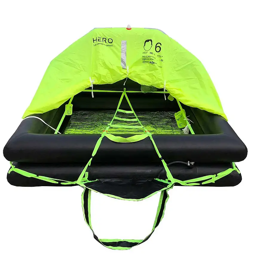 Zattera di salvataggio Pro Fishing - Classe V
