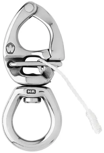 Grillo a scatto Wichard Regatte HR (High-Resistant) con occhiello girevole grande
