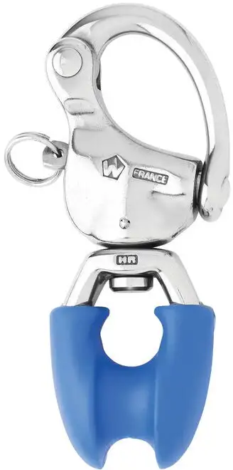 Grillo a scatto Wichard HR (High Resistant) con occhiello in poliammide
