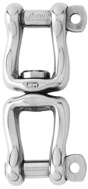 Grillo girevole Wichard HR (High Resistant) con bulloni autobloccanti