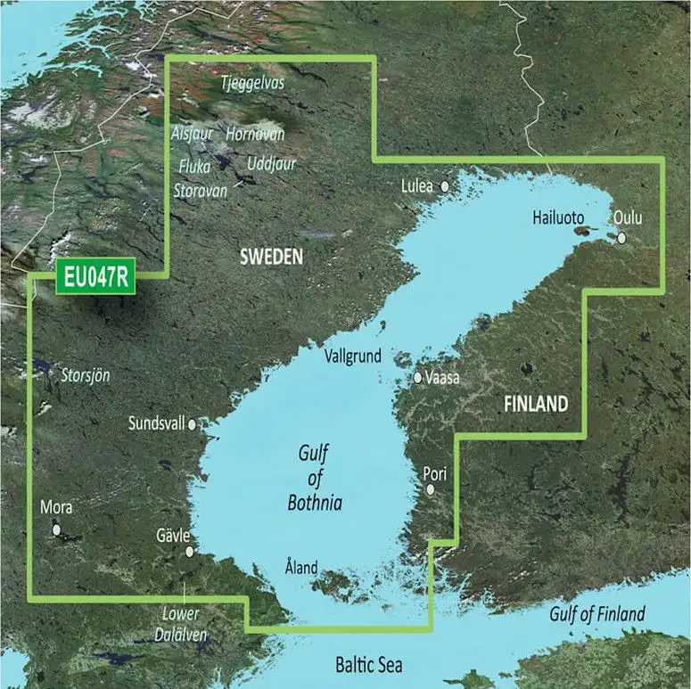 Garmin g2 BlueChart microSD/SD HXEU047R Golfo di Botnia
