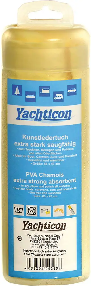 Panno in pelle sintetica Extra assorbente 66 x 43 cm