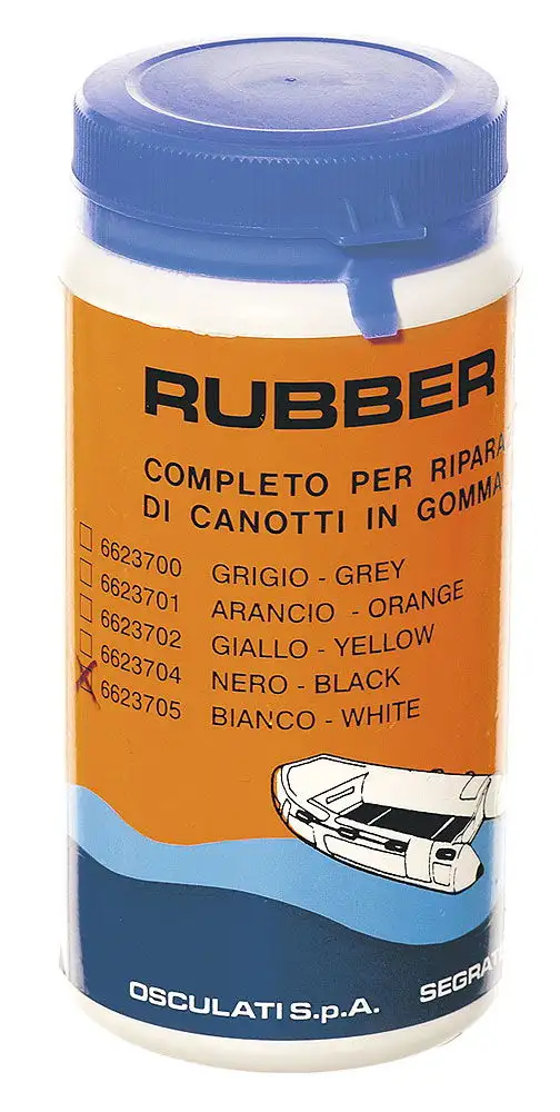 Kit di riparazione per gommoni bianco