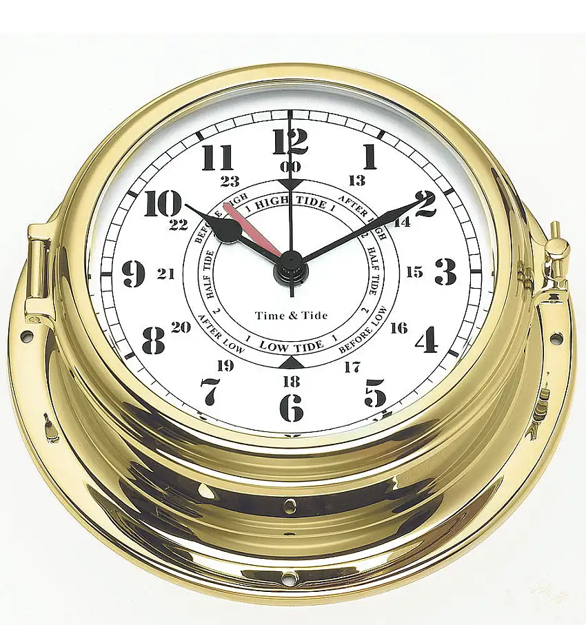 Orologio da marea in ottone