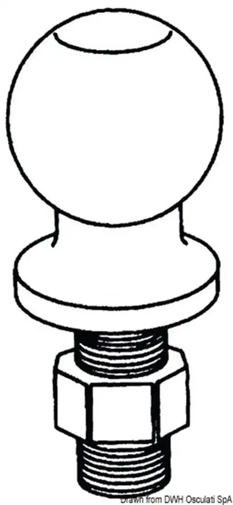 Sfera per gancio traino