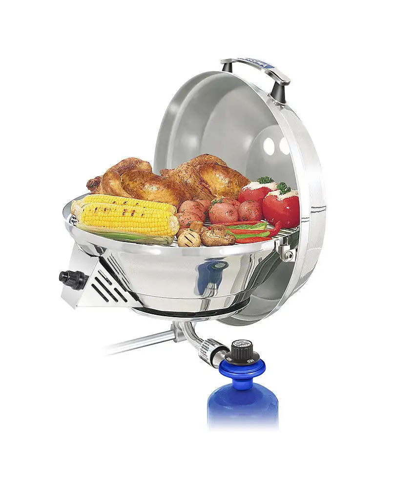 Barbecue di bordo Magma Marine Kettle 3 - Barbecue a gas per imbarcazioni