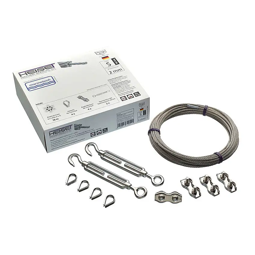 Set di funi metalliche