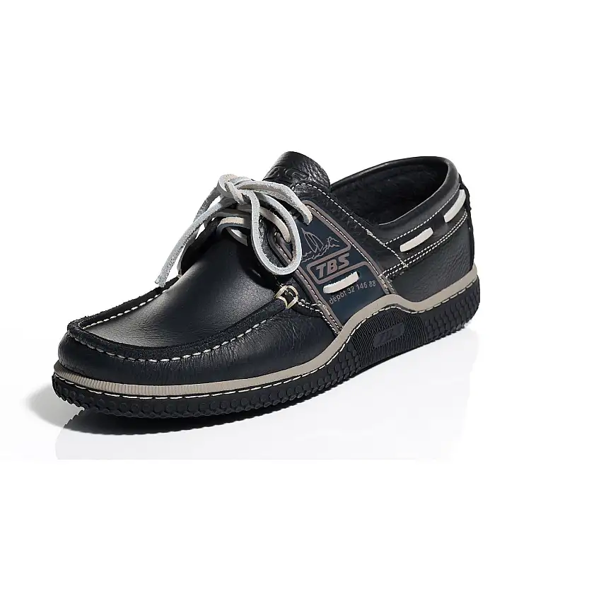 TBS mocassino in pelle liscia Globek