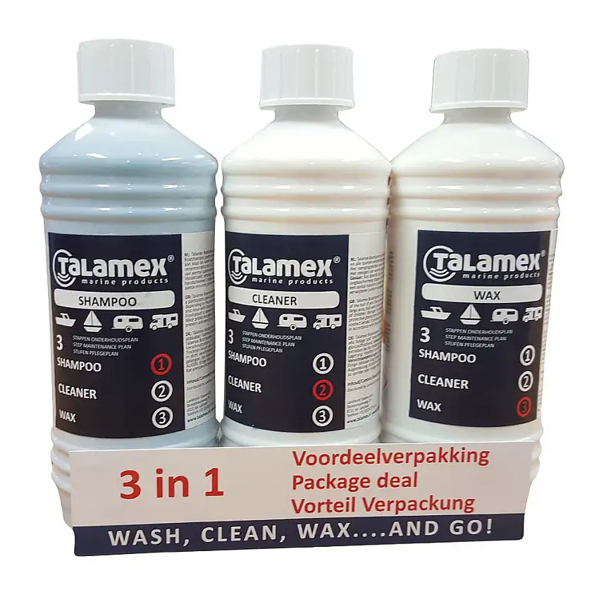 Set di cura Talamex 3in1