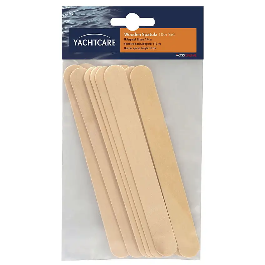 Set di 10 spatole in legno YC