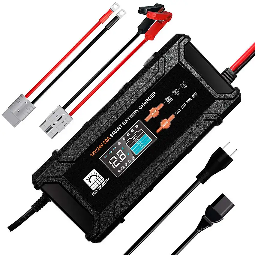 Caricabatterie 20A 12V/24V