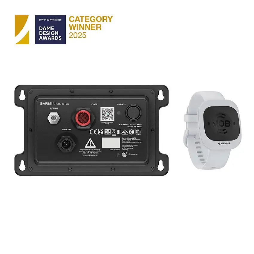 Sistema Garmin OnBoard™ - Trasmettitore MOB senza fili - Spegnimento del motore