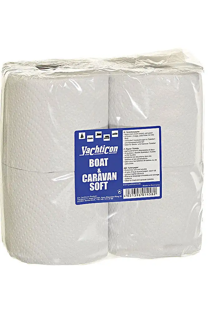 Carta igienica Yachticon, 4 rotoli