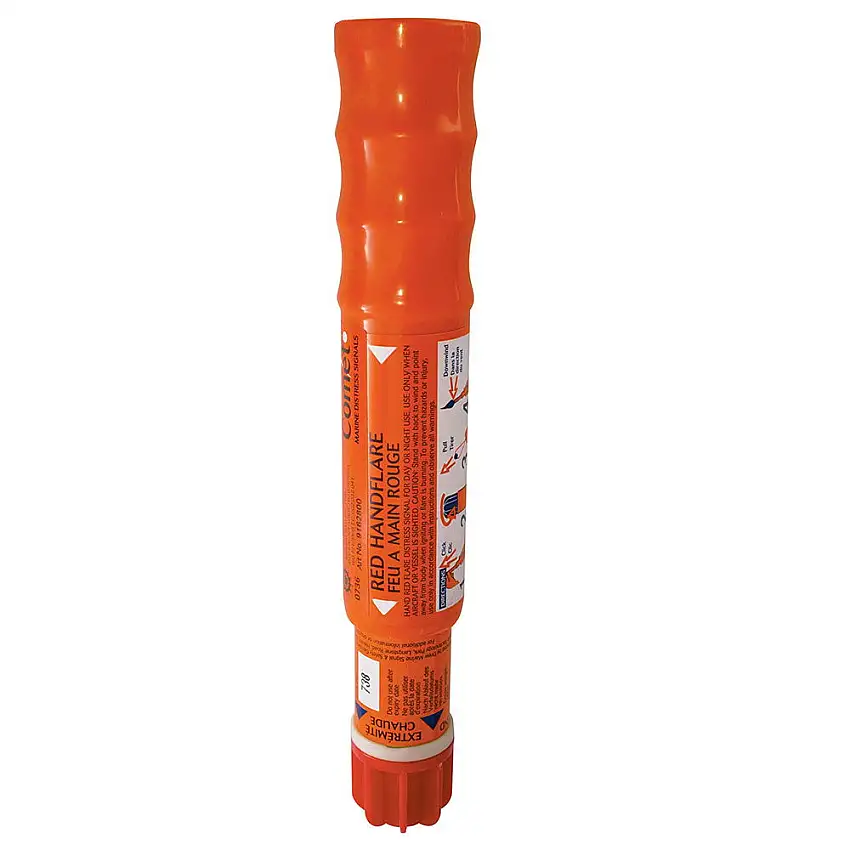 Cometa razzo di emergenza rosso/bianco