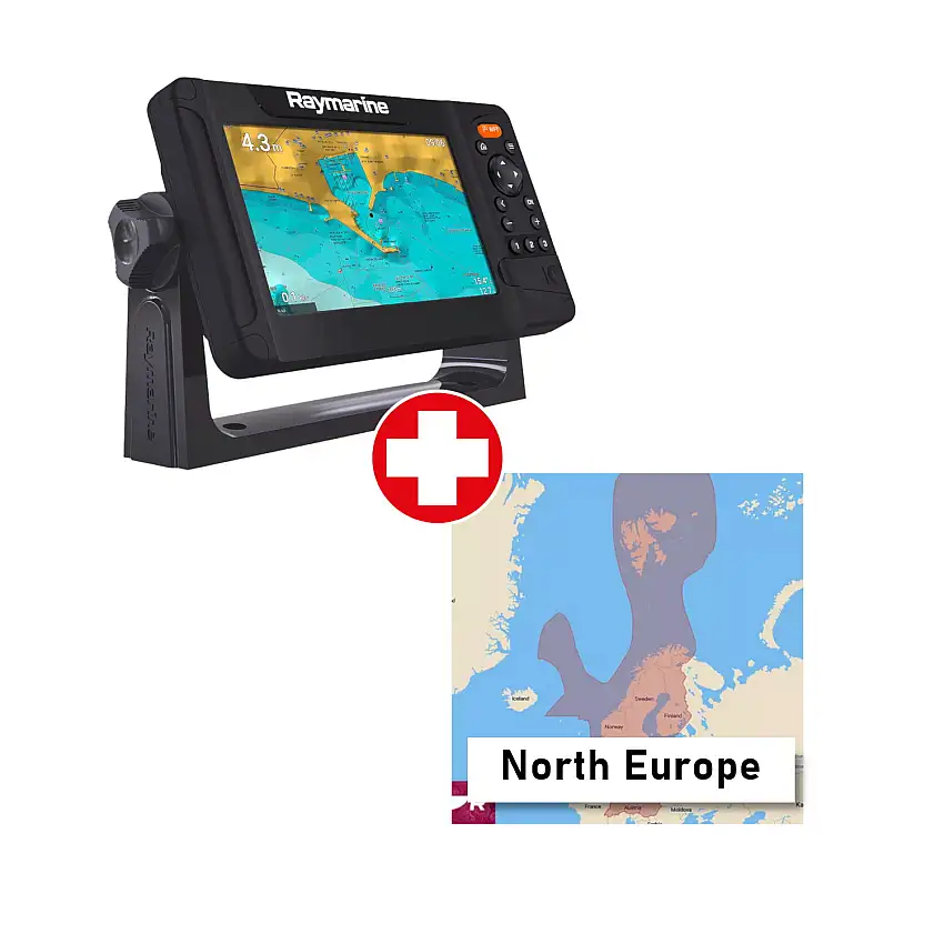 Set Raymarine Element 7s + carte nautiche Lighthouse