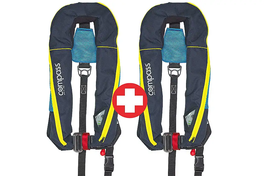 Set di 2 CY Aero 3D navy 165N
